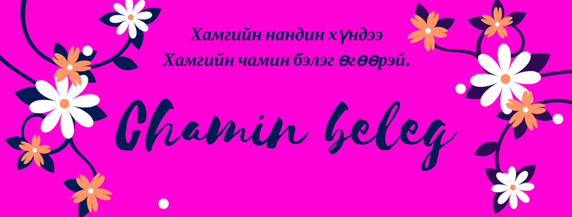 Chamin beleg •Чамин бэлэг•